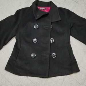 Womens wool short coat
